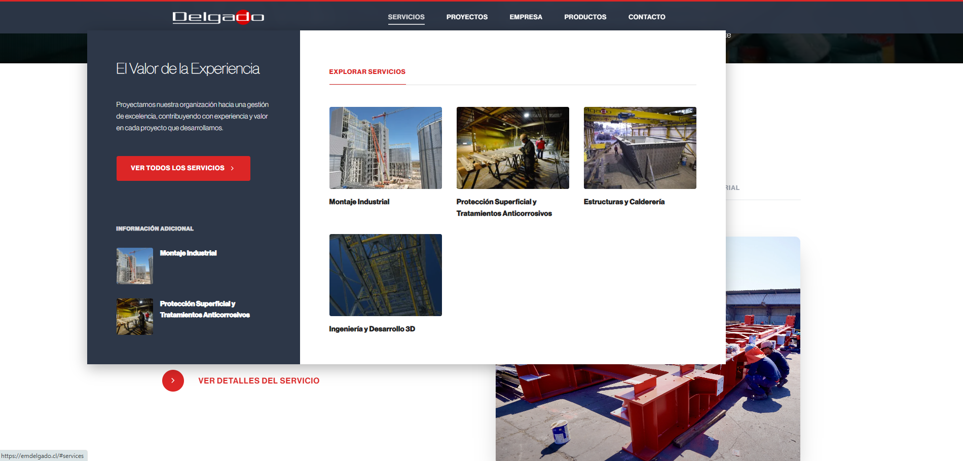 Menú de Navegación