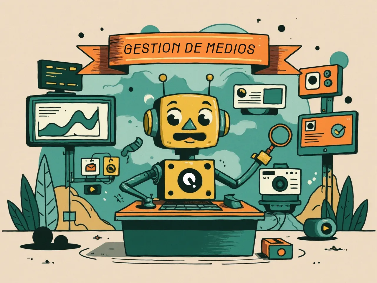 Gestión de medios digitales y tradicionales