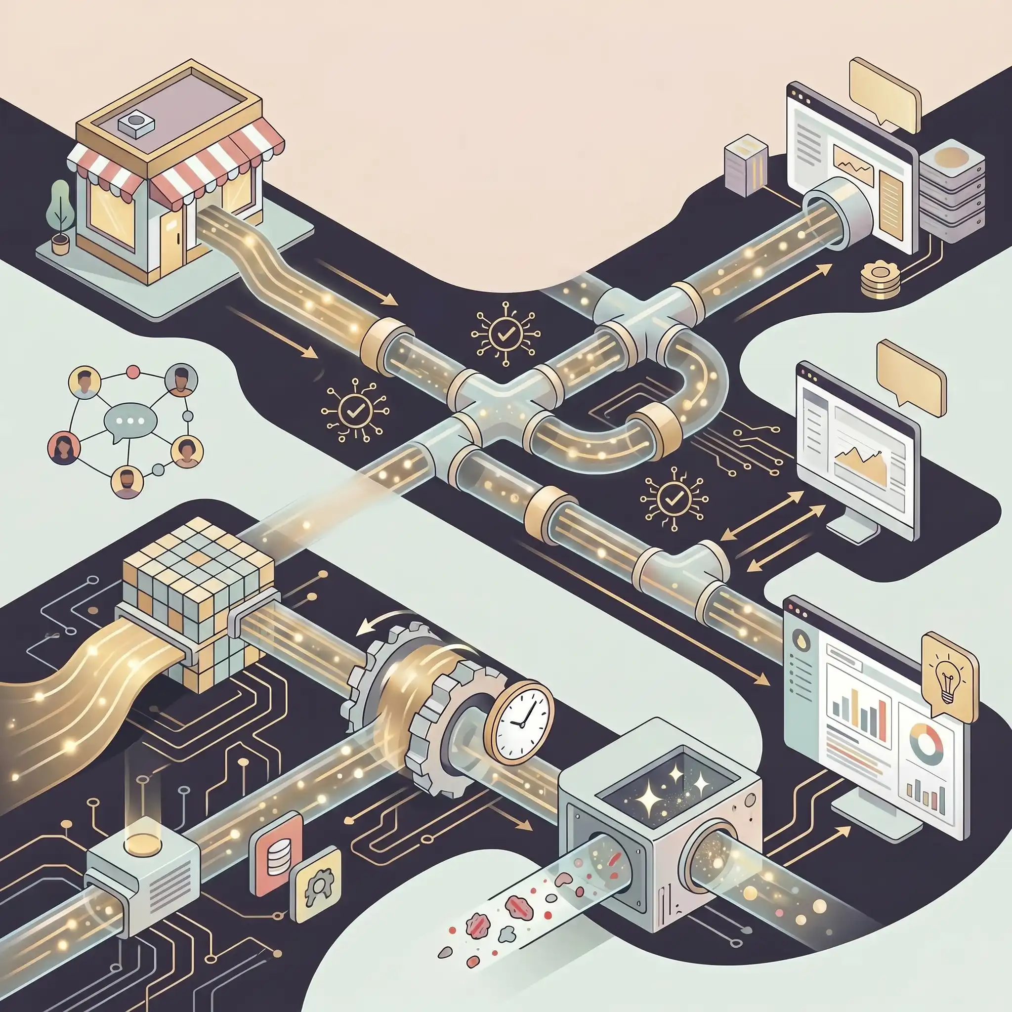 Data pipeline visualization Data pipeline visualization